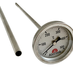 Pirometro 500 ºC 52mm Ø con Vaina