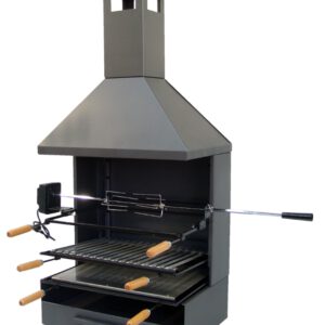 BARBACOA 6 ALTURAS CON CAMPANA