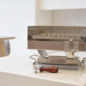 Mini barbacoa inoxidable 38×26 x 24,5 de alto