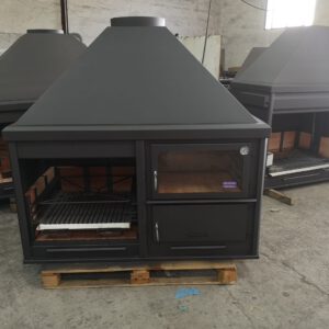 Barbacoa con horno DUO ESTANDAR 155×70