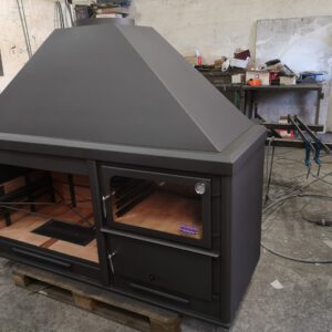 Barbacoa con horno DUO ESTANDAR 185×70