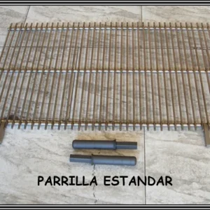 Parrilla de asado de varilla con patas