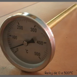 Reloj de temperatura 500ºC