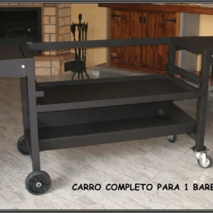 Carro para 1 barbacoa
