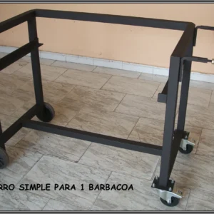 Carro para 1 barbacoa