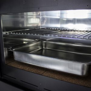 Estufa de acero con horno Altea