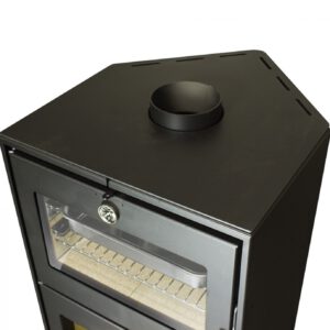 Estufa de acero con horno Altea