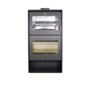 Estufa de acero con horno Altea