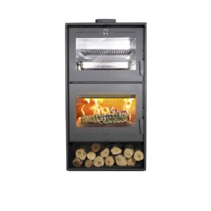 Estufa de acero con horno Altea