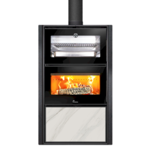 Estufa de acero con horno Bergen