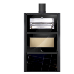 Estufa de acero con horno Bergen