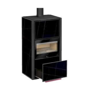 Estufa de acero con horno Bergen