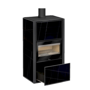 Estufa de acero con horno Bergen