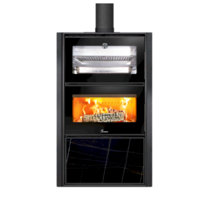 Estufa de acero con horno Bergen