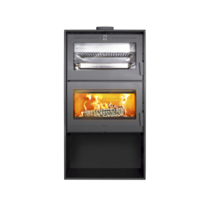 Estufa de acero con horno Oslo