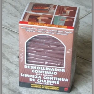 Deshollinador mantenimiento madera-carbon 14 dosis