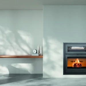 Chimenea con horno Coral 90