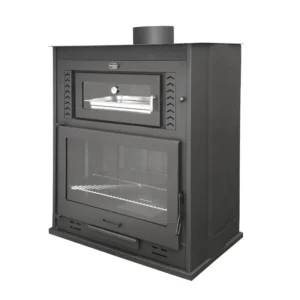 Barbacoa vista con horno MV