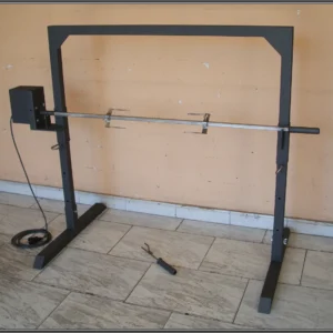 Rustidor con soporte de 3 alturas