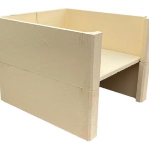 Mesa de hormigon recta grande para horno de 90 y 100 tradicional y bunker de 96
