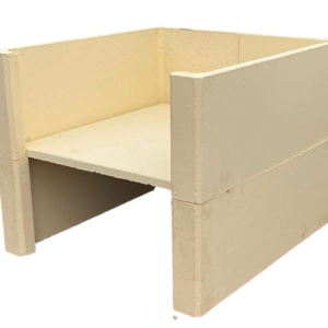 Mesa de hormigon recta grande para horno de 90 y 100 tradicional y bunker de 96