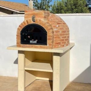 Mesa de hormigon recta grande para horno de 90 y 100 tradicional y bunker de 96
